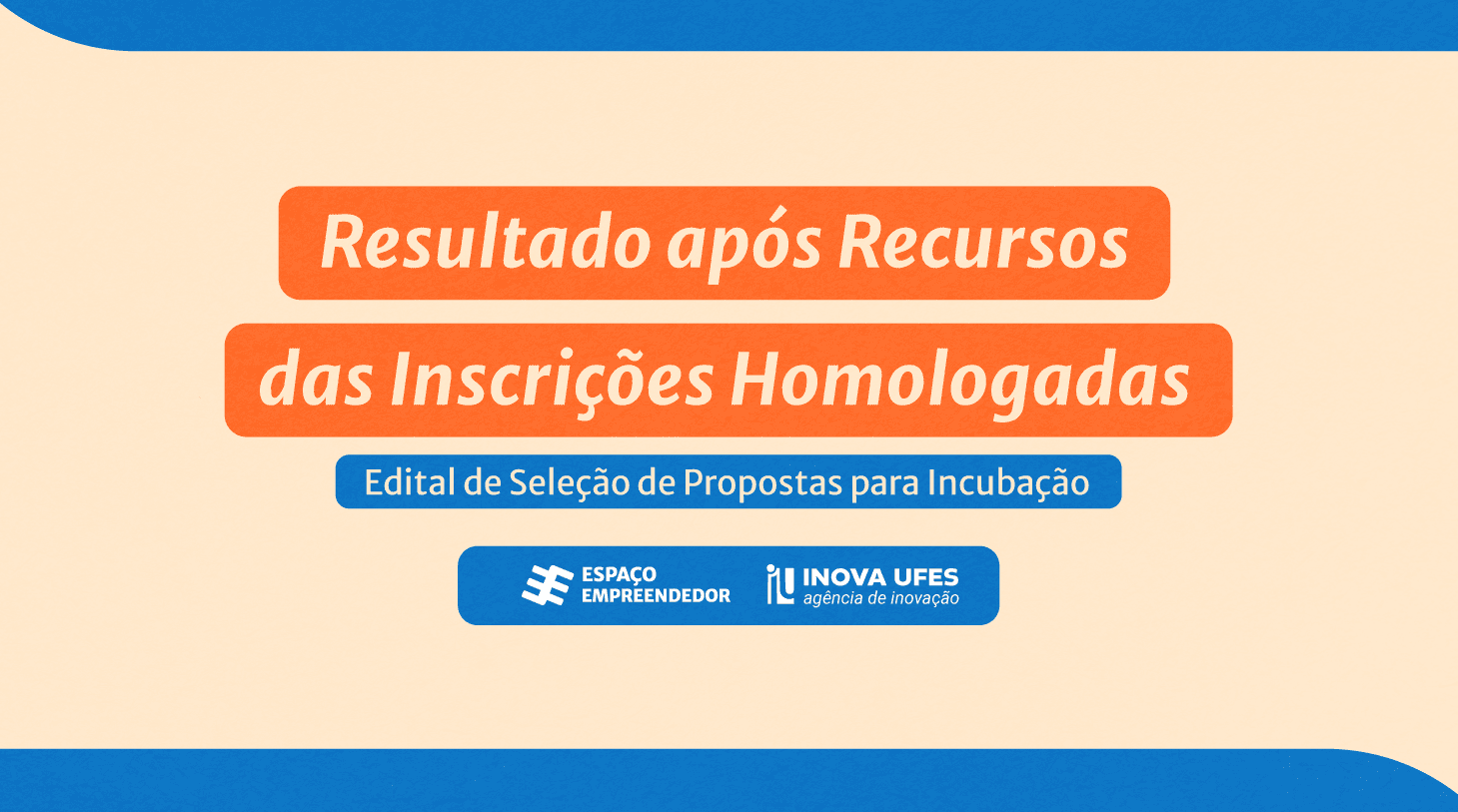 Resultados após pedido de recursos Edital EE 2025