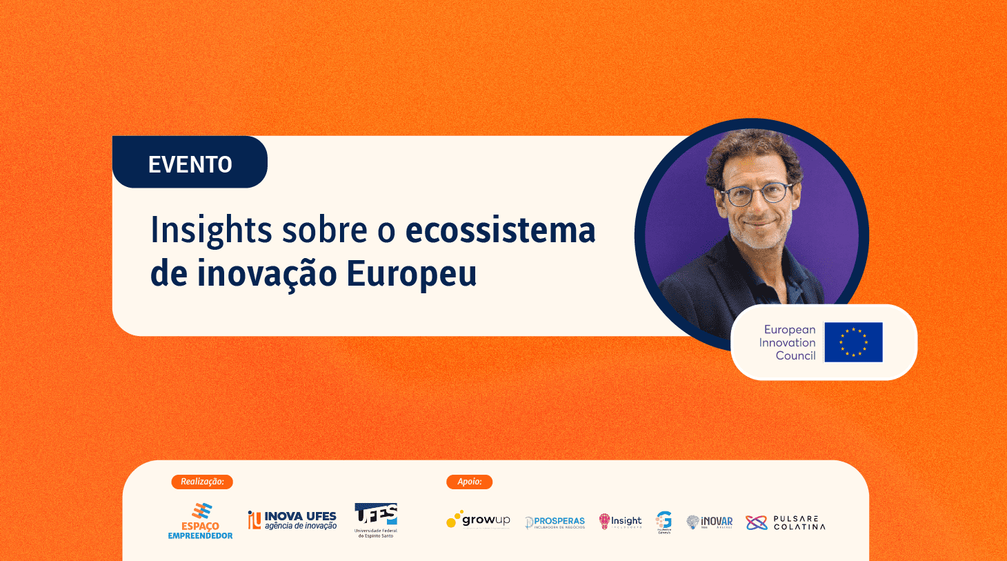 Evento promove encontro com especialista europeu em inovação e transferência de tecnologia