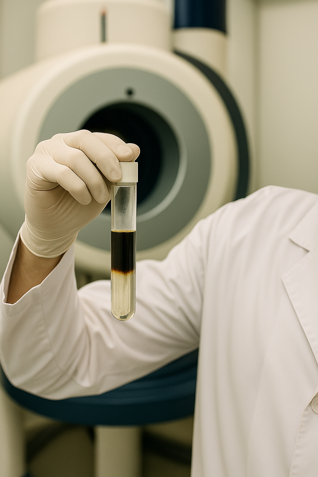 Método de análise de fluidos com o uso de ressonância magnética nuclear