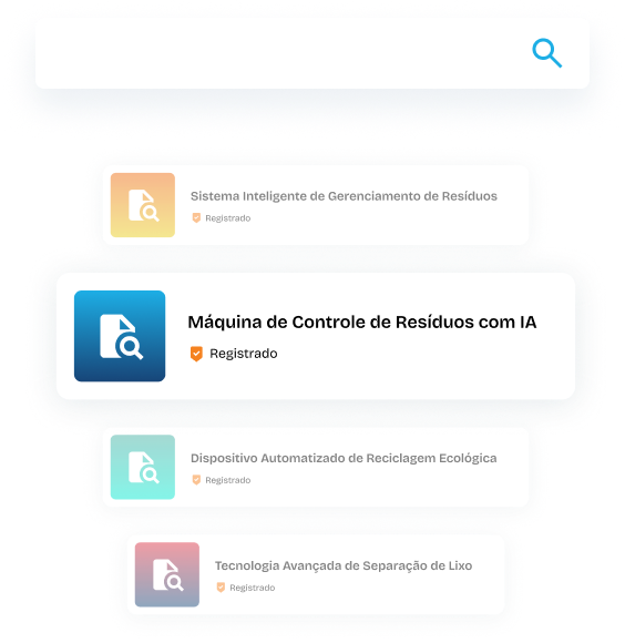 Realize a busca de anterioridade